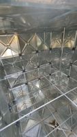 Réservoir d'eau en acier galvanisé HDG Hot Tengxing 20000-100000, tension 220V, garantie 1 an, capacité 1000L/heure, section pressurisée à panneaux pour stockage