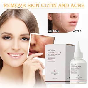 Solution tonifiante à l'acide glycolique 7% Moika 110ml, exfoliant AHA BHA pour le soin de la peau du visage - Product Image 5