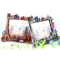 Cadre photo en métal souvenir de la ville de Paris pour la décoration de la maison personnalisée