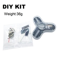 Kit électronique de bricolage LED Fidget Spinner Kit électronique de bricolage LED Fingertip Gyro Kit de soudage amusant Composants électroniques Circuit Board Kit