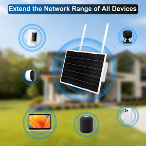 Extensor <span class=keywords><strong>WIFI</strong></span> Portátil de 27000mAh con Energía Solar, 2.4G 300Mbps, Largo Alcance, Impermeable, con Firewall Inalámbrico - Product Image 2