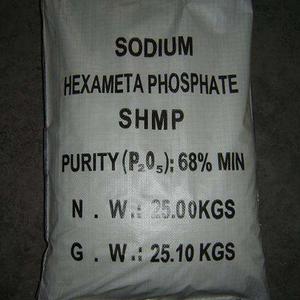 Hexamétaphosphate de sodium (NaPO3) 6 SHMP utilisé dans l'industrie SHMP 68% - Product Image 5