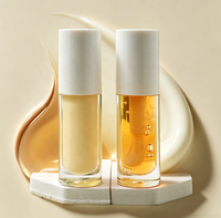 Huile pour les lèvres liquide végétalien infusée aux fruits biologiques de marque privée 5g Net WT étanche à l'humidité teinte naturelle brillant à lèvres