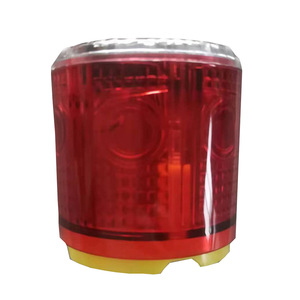 Feu de signalisation solaire MFL4866, LED rouge, fixation magnétique, IP65, pour la sécurité routière - Product Image 1