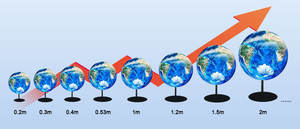 Toosen P1.2 P1.5 P1.8 P2 P2.5 <span class=keywords><strong>LED</strong></span>球屏直径1.2m 1.5m 2m 3m可悬挂半球<span class=keywords><strong>LED</strong></span>球形显示器 - Product Image 2