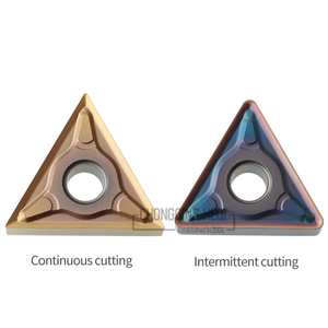 Kim loại CNC Lathe Carbide biến chèn tnmg tnmg16 tnmg1604 tnmg160404/tnmg160408 cacbua tip - Product Image 2