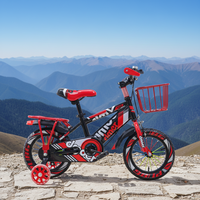 Vélo de sport QUQI, prix d'usine, vélos pour enfants de 12-14-16 pouces, VTT pour enfants avec roues d'apprentissage et panier en métal