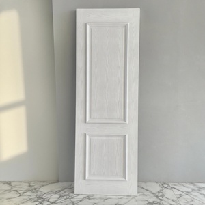 2025 NewMinimalist Design <span class=keywords><strong>Cadre</strong></span> de <span class=keywords><strong>porte</strong></span> <span class=keywords><strong>intérieur</strong></span> en bois blanc unique Dernier bois massif fini avec <span class=keywords><strong>porte</strong></span> principale unique peinte - Product Image 3
