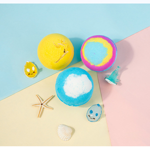 Bomba de Baño Personalizada con Forma de Huevo y 12 Fragancias para Niños, con Juguete en el Interior, Bomba de Baño Efervescente Colorida y Relajante para Aromaterapia, Regalo de Cumpleaños - Product Image 1