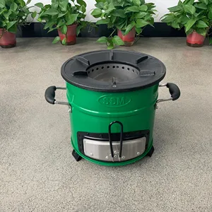 2023 Most Popular Efficient Clean Cooking Smokeless Freestanding Charcoal Stoves For Outdoor