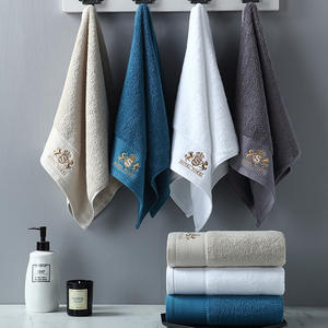 Di alta qualità morbido cotone asciugamano da bagno set di lusso ad asciugatura rapida per la casa di assorbimento dell'acqua solido migliore prezzo all'ingrosso per alberghi spa - Product Image 2