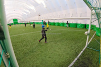Hangar gonflable hermétique de haute qualité, structure soutenue par l'air, couverture de terrain de football, structure temporaire, couverture de pavillon mobile