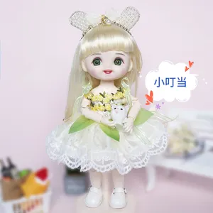 लोकप्रिय अच्छी कीमत थोक के साथ 9 इंच गुड़िया लड़की खिलौने 23cm फैशन प्यारा पोशाक जूते गुड़िया सामान शिल्प गुड़िया