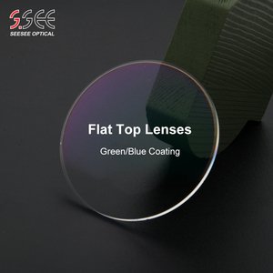 Lente China 1.56 lenti piatte lenti trasparenti/bianche/grigie in resina fotocromatiche UV420 blu blocco rivestimento HMC singolo - Product Image 2