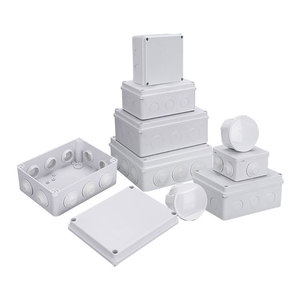 Boîtier de Commutation Électrique Étanche IP65 en Plastique ABS RA 85*85*50, Boîtier de Raccordement Multi-Prises pour Câbles et <span class=keywords><strong>Raccords</strong></span> de Tuyauterie - Product Image 6