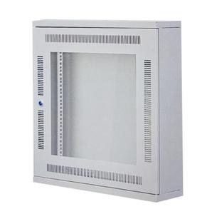 Gabinete de Montaje Empotrado Rígido de 19 Pulgadas 12U 600 mm (Ancho) x 150 mm (Profundidad) RAL9010 Gris para Montaje en Pared - Product Image 3