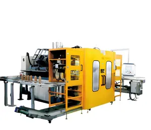 HDPE/PP/PVC/PE botol deterjen pelumas botol minyak mesin pembuat plastik ekstrusi mesin cetak tiup