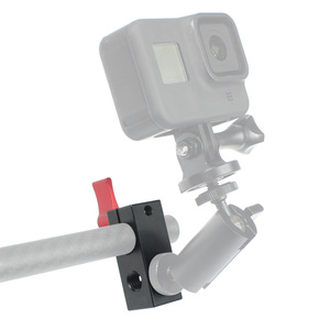 Feichao 15mm Hmi Pipe <b>Clamp</b> 1/4 Screw Mount Aluminum Alloy <b>Quick</b> Release Camera Mount - Product Image 2