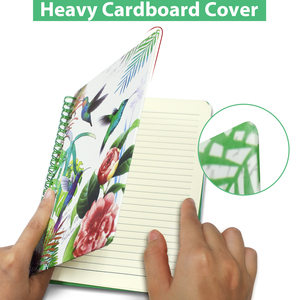 Tùy chỉnh A5 bìa cứng xoắn ốc máy tính xách tay Tạp Chí cho logo xoắn ốc máy tính xách tay cho sinh viên - Product Image 4