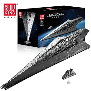 MOLD KING 13134 Executor Klasse Star Dreadnought Star Destroyer Kriegsschiff Kunststoff Diy Technic Bricks Set Mini Bausteine Spielzeug