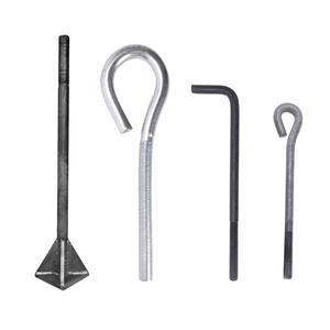 DIN 529 harga pabrik baja karbon baut batu Foundation baut jangkar L atau J jenis baut jangkar - Product Image 2