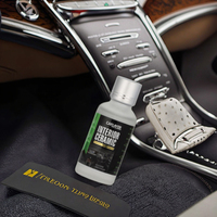 Recubrimiento de Cuero Nano Cerámica para Coche, Protector de Grafeno Superhidrofóbico Profesional, Productos Químicos Fluidos para Interior, 20H