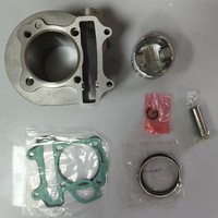 Kit Cylindre Premium 61mm 161QMK pour Moteurs GY6 4 Temps 175cc/200cc - Kit de Cylindre Professionnel Qualité Motoneta
