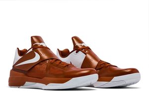 รองเท้าบาสเก็ตบอล Zoom KD 4 Texas 2025 สำหรับทุกเพศ วัสดุหนังแก้ว พื้นรองเท้า EVA ซับในตาข่าย พื้นรองเท้าด้านนอกยาง เหมาะสำหรับฤดูร้อน - Product Image 4