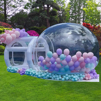 Grande maison à bulles transparente gonflable Maison à bulles gonflable pour enfants