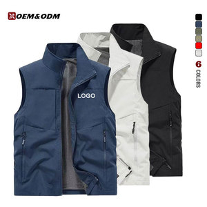 <span class=keywords><strong>Gilet</strong></span> da Lavoro Personalizzato con Logo, Traspirante, con Cerniera, per Personale Aziendale, <span class=keywords><strong>Giacca</strong></span> da Lavoro per <span class=keywords><strong>Uomo</strong></span> per Esterni - Product Image 1