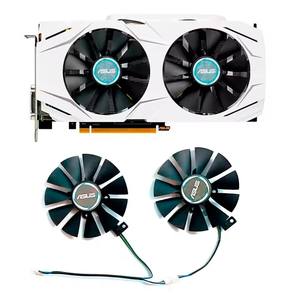 87Mm PLD09210S12HH GTX1060 1070 Rx480 Koeler Ventilador para <span class=keywords><strong>Asus</strong></span> Dual Series Gtx 1070 1060 Rx 480 470 <span class=keywords><strong>570</strong></span> - Product Image 1