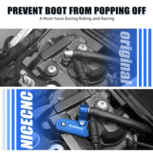 Support de bougie d'allumage NiceCNC pour Yamaha YFZ450R YFZ450ER YFZ450X YFZ450 R/ER 2009-2025, pièce <span class=keywords><strong>ATV</strong></span> en aluminium 2S2-11190-21-00 - Product Image 2