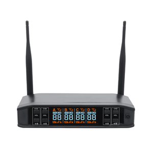 Micrófono Dinámico Portátil UHF con Conector XLR, Micrófono Inalámbrico Recargable de Mano con Eco para Karaoke, Bajo Precio para Conferencias - Product Image 2