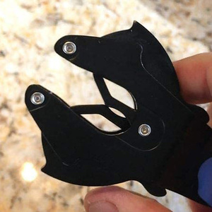 Correa de perro recubierta de PVC, accesorio táctico resistente al agua con conector de rodamiento de carga de liberación rápida - Product Image 5