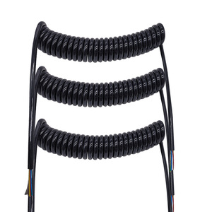 Cable Espiral Dongguan de 12 Núcleos, Conductor de Cobre, Aislamiento de PVC, Cable de Alimentación Industrial de Bajo Voltaje 300600V - Product Image 5