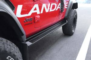 Al por mayor 2 uds 4x4 accesorios exteriores coche paso Pedal Toyota Tacoma pasos laterales para <span class=keywords><strong>Jeep</strong></span> JL JK 2018 2019 2020 2021 20222 <span class=keywords><strong>2023</strong></span> - Product Image 3