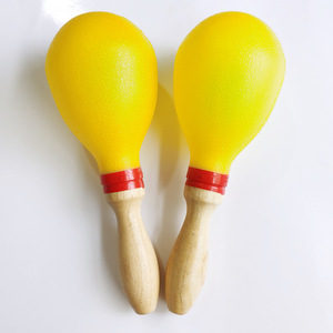 Jouet à hochet pour enfants, maracas en plastique, instruments de percussion Orff, jouets musicaux éducatifs pour bébés, vente en gros - Product Image 4