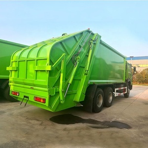 Meilleures ventes SINOTRUK HOWO 6X4 Camion compacteur de déchets pour la collecte des déchets municipaux et le nettoyage urbain - Product Image 3