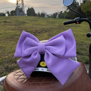 大きなサイズのオートバイヘルメット弓ダブルデコレーション取り外し可能装飾 - Product Image 4