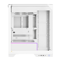 Thermalright TR-A30 ARGB White Casing PC ATX Tanpa Pilar Mendukung GPU 400mm dan 7 Kipas untuk Gaming Desktop