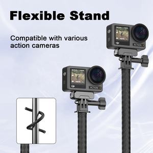 Kolayca viraj kamera aksesuarları Insta360 GoPro için ayarlanabilir braket hafif mobil telefon tutucular taşınabilir esnek montaj - Product Image 2