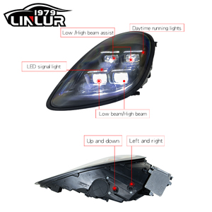 [1979] Farol dianteiro do carro para Porsche Boxster Cayman 2013 2014 2015 981 Head Light Atualizar para 2024 Pdls matriz faróis LED - Product Image 2