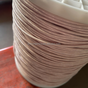 Yüksek frekans çok telli ipek sarılmış bakır <span class=keywords><strong>Litz</strong></span> tel son derece ince 0.04/0.05/0.07 180 ° Polyester naylon emaye tel - Product Image 2