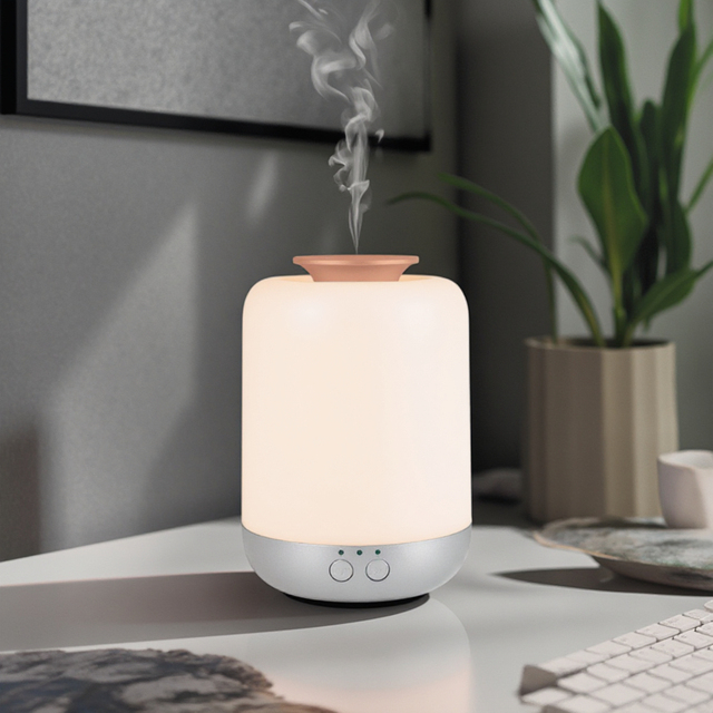 Electric Waterless Nebulizer Aroma Diffuser for Hotels 30ml Essential Oil Scent Diffuser