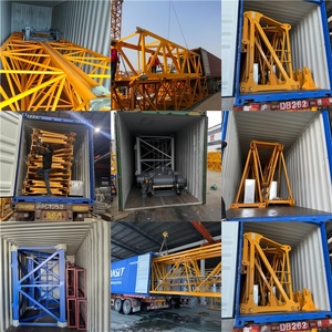 Grúa Torre Pequeña China con Altura Máxima de Elevación de 10m en Venta - Product Image 3