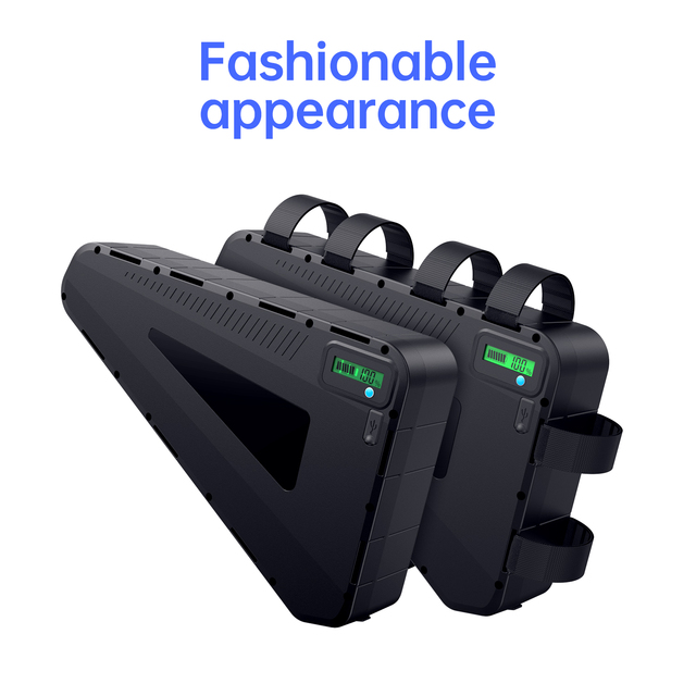 Custom High-Capacity 52V 35Ah & 60V 40Ah E-Bike Batteries Triangular E-Bike Battery Packs 72V 30Ah Battery Packs
