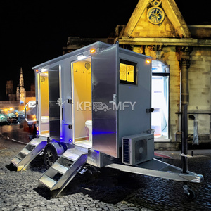 Baño Móvil de Lujo para Exteriores, Fabricante Chino 2025, Precio de Baños Portátiles de 2 Unidades, Remolque de Baño Portátil en Venta - Product Image 3