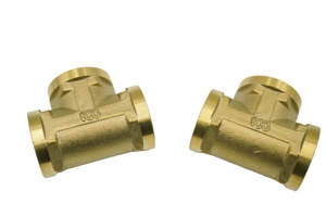 Ba Cách <span class=keywords><strong>Brass</strong></span> 1/2 "3/4" 1 "Nữ Chủ Đề TEE-Cách Đường Ống Nước <span class=keywords><strong>Brass</strong></span> Phụ Kiện Ống Nước Kết Nối Cho Năng Lượng Mặt Trời Máy Nước Nóng - Product Image 3