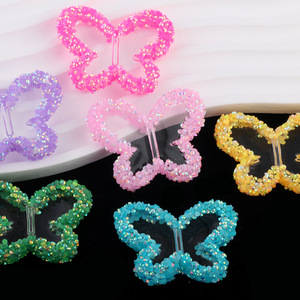 Grande boule de dentelle transparente Kunsi, un accessoire de collier porte-clés de téléphone portable bricolage le plus vendu qui peut être utilisé - Product Image 2