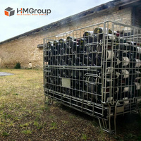Conteneur à vin pliable empilable pour cave à vin, 4 niveaux, grande capacité